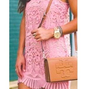 Lovers + Friends Lace Mini Dress- M